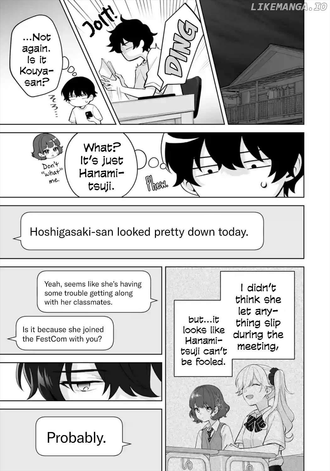 Please Leave Me Alone (For Some Reason, She Wants to Change a Lone Wolf's Helpless High School Life.) Chapter 29 - page 21