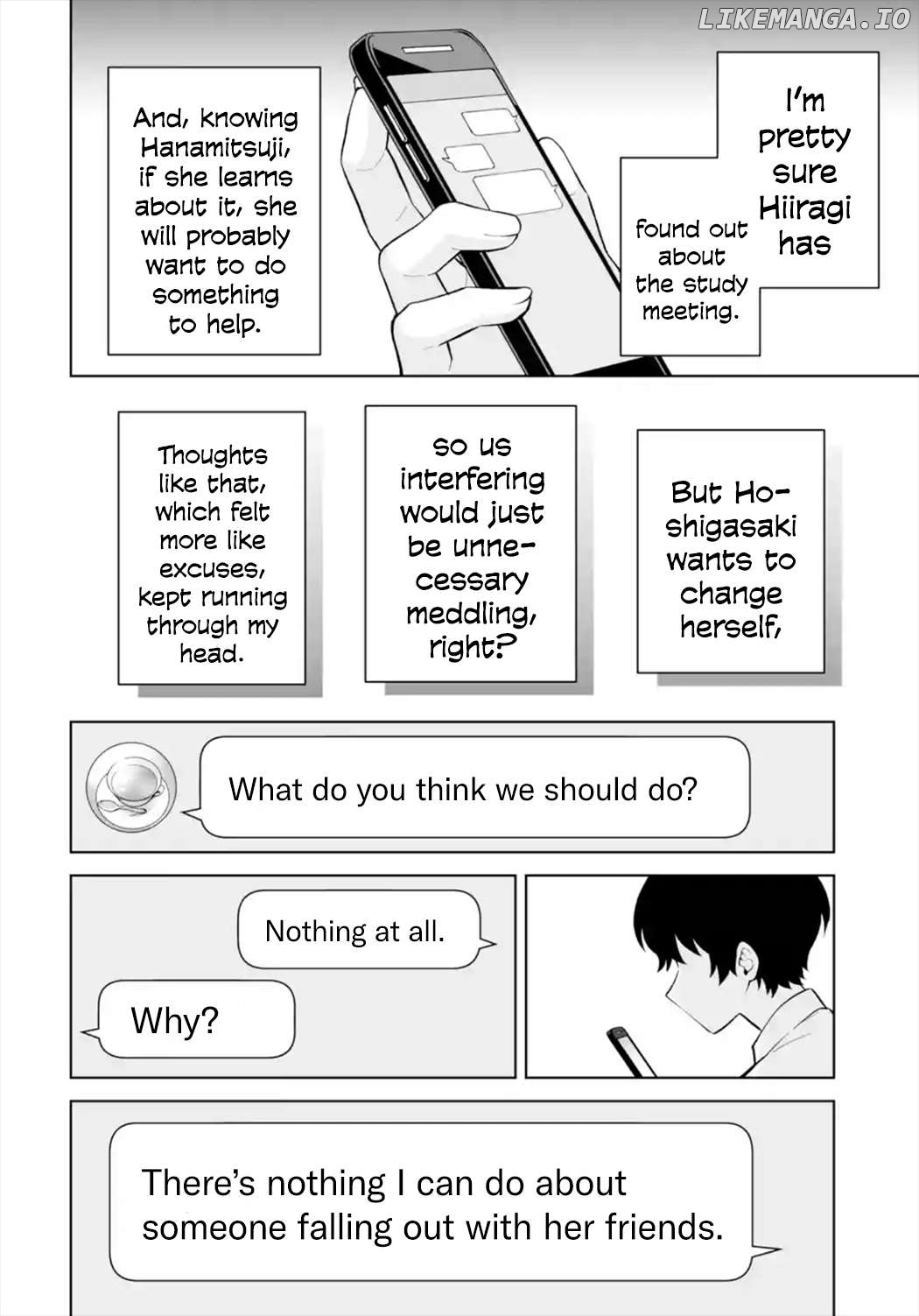 Please Leave Me Alone (For Some Reason, She Wants to Change a Lone Wolf's Helpless High School Life.) Chapter 29 - page 22