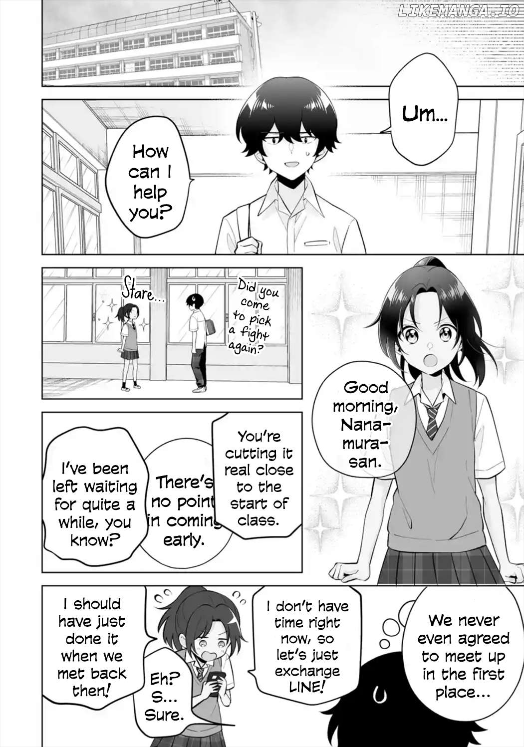 Please Leave Me Alone (For Some Reason, She Wants to Change a Lone Wolf's Helpless High School Life.) Chapter 29 - page 24