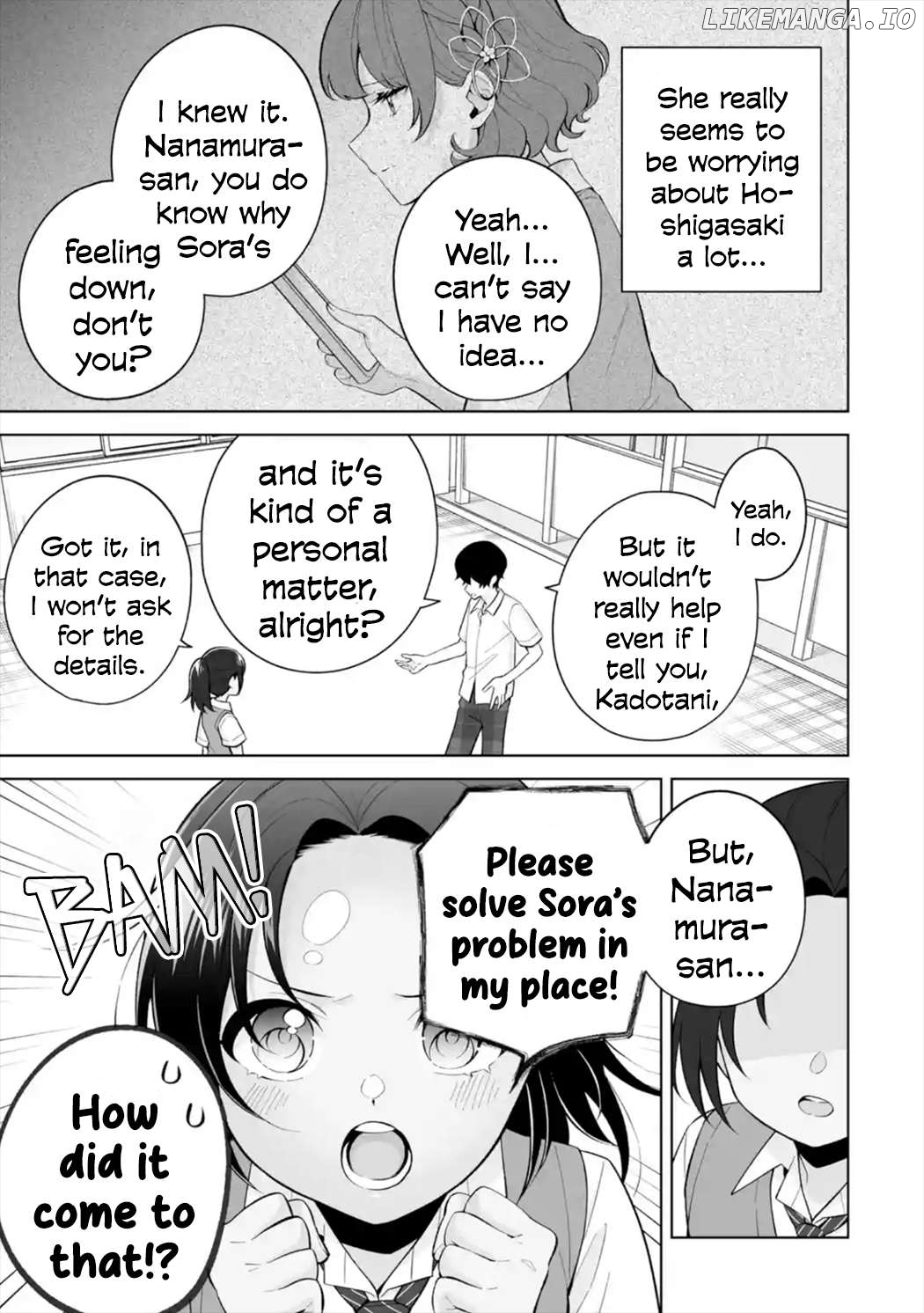 Please Leave Me Alone (For Some Reason, She Wants to Change a Lone Wolf's Helpless High School Life.) Chapter 29 - page 27