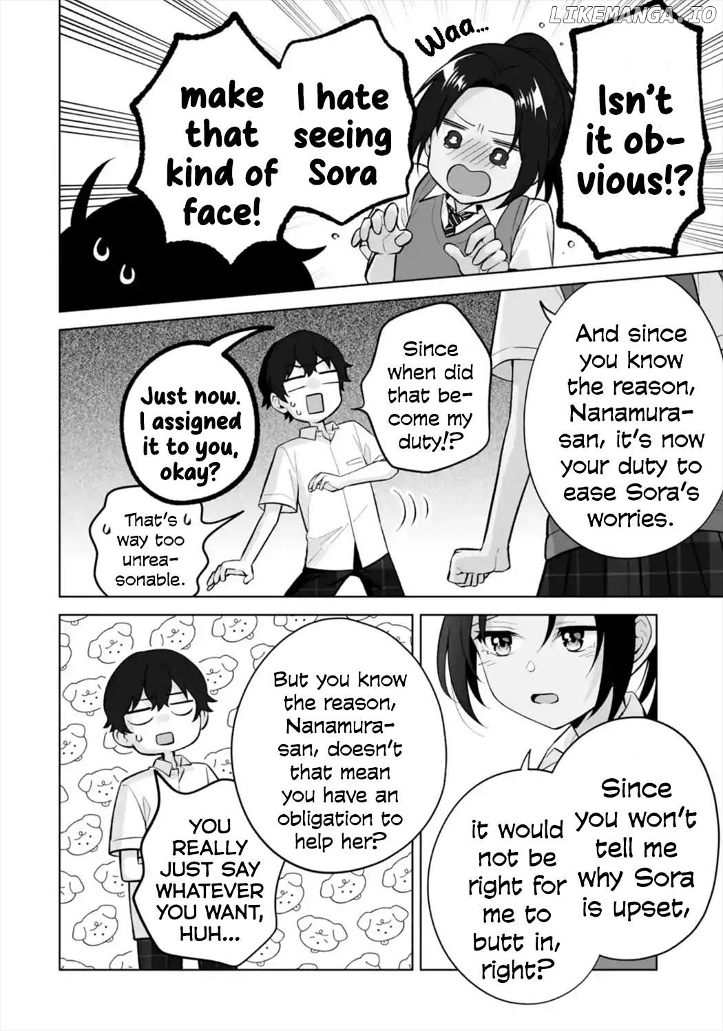 Please Leave Me Alone (For Some Reason, She Wants to Change a Lone Wolf's Helpless High School Life.) Chapter 29 - page 28
