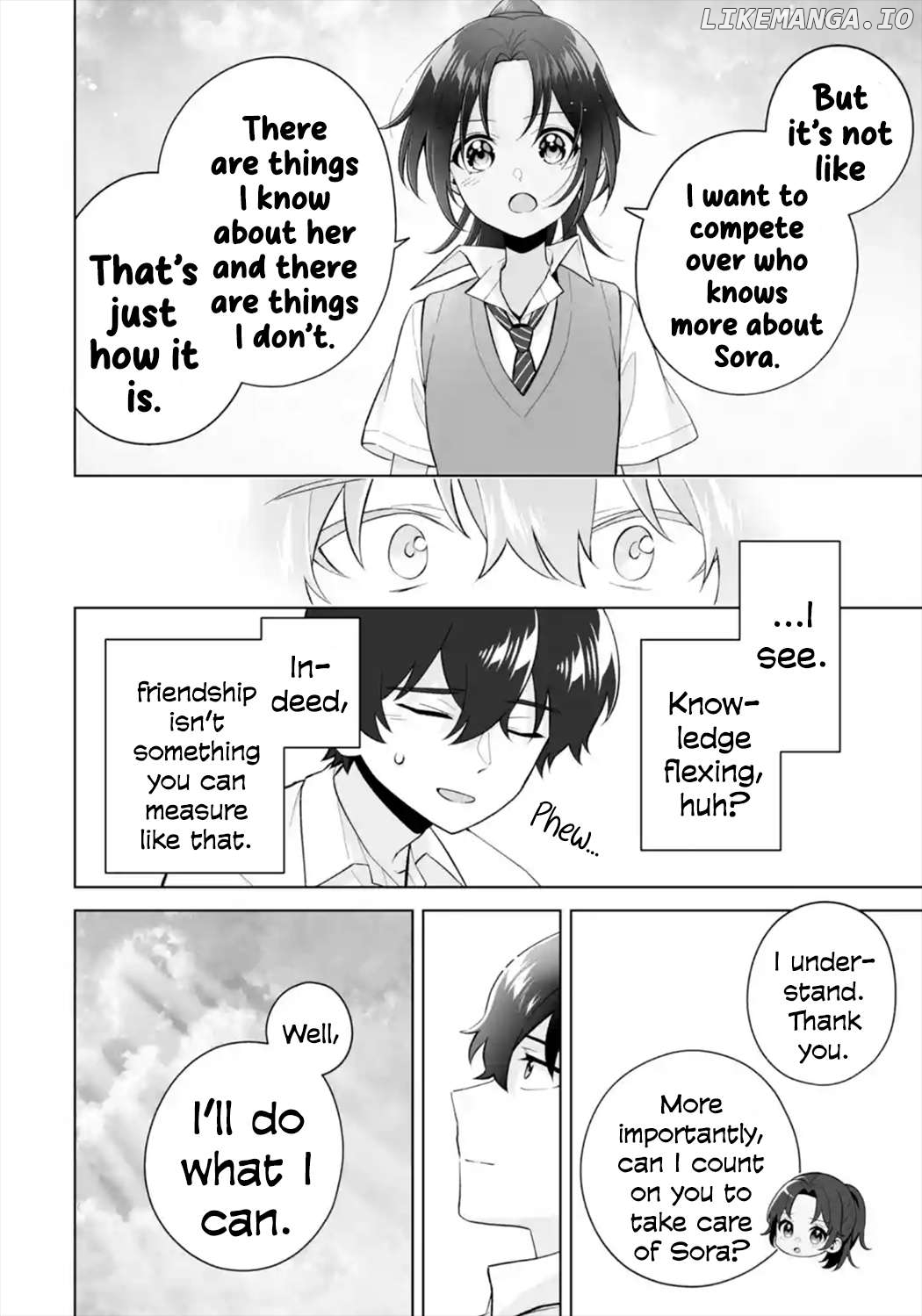 Please Leave Me Alone (For Some Reason, She Wants to Change a Lone Wolf's Helpless High School Life.) Chapter 29 - page 30