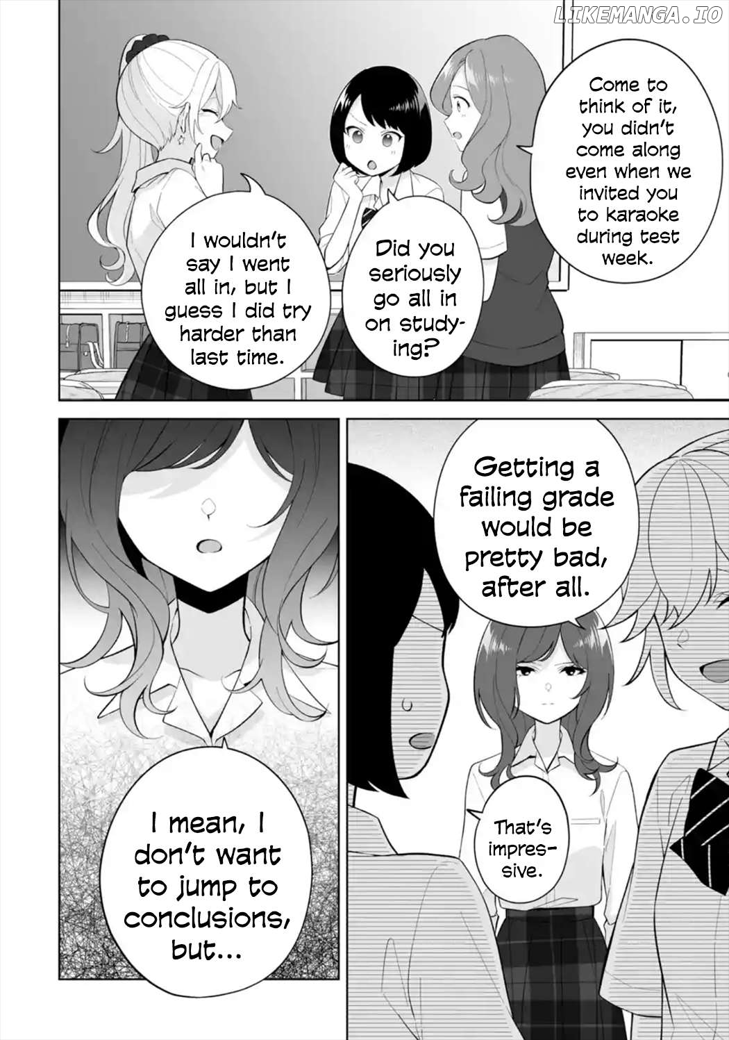 Please Leave Me Alone (For Some Reason, She Wants to Change a Lone Wolf's Helpless High School Life.) Chapter 29 - page 4