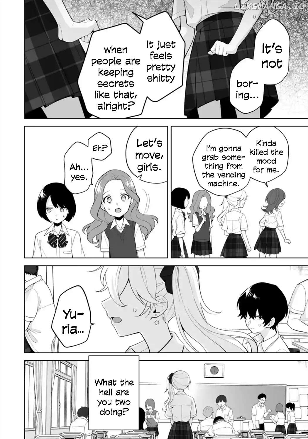 Please Leave Me Alone (For Some Reason, She Wants to Change a Lone Wolf's Helpless High School Life.) Chapter 29 - page 8