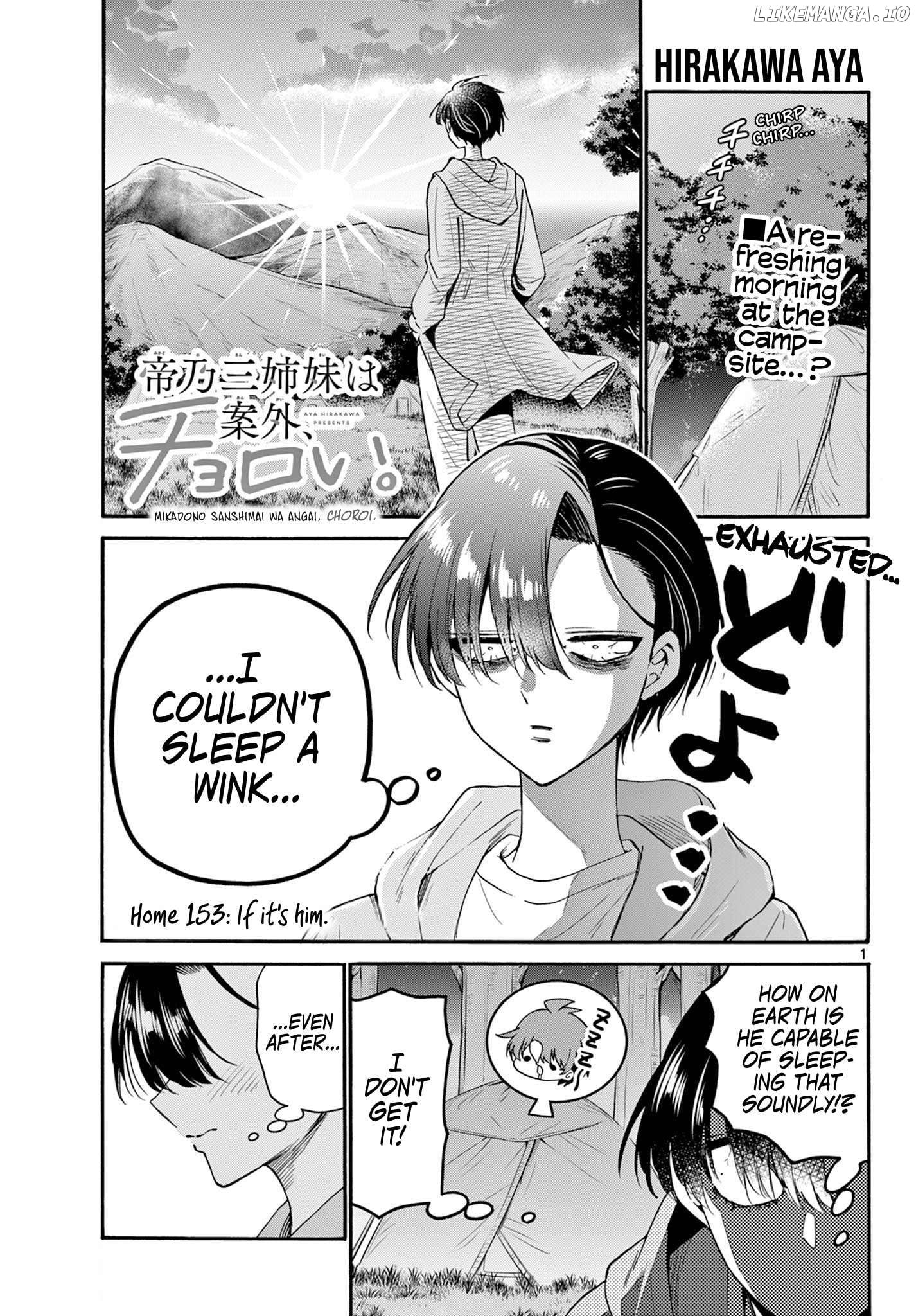 Mikadono Sanshimai Wa Angai, Choroi Chapter 153 - page 1