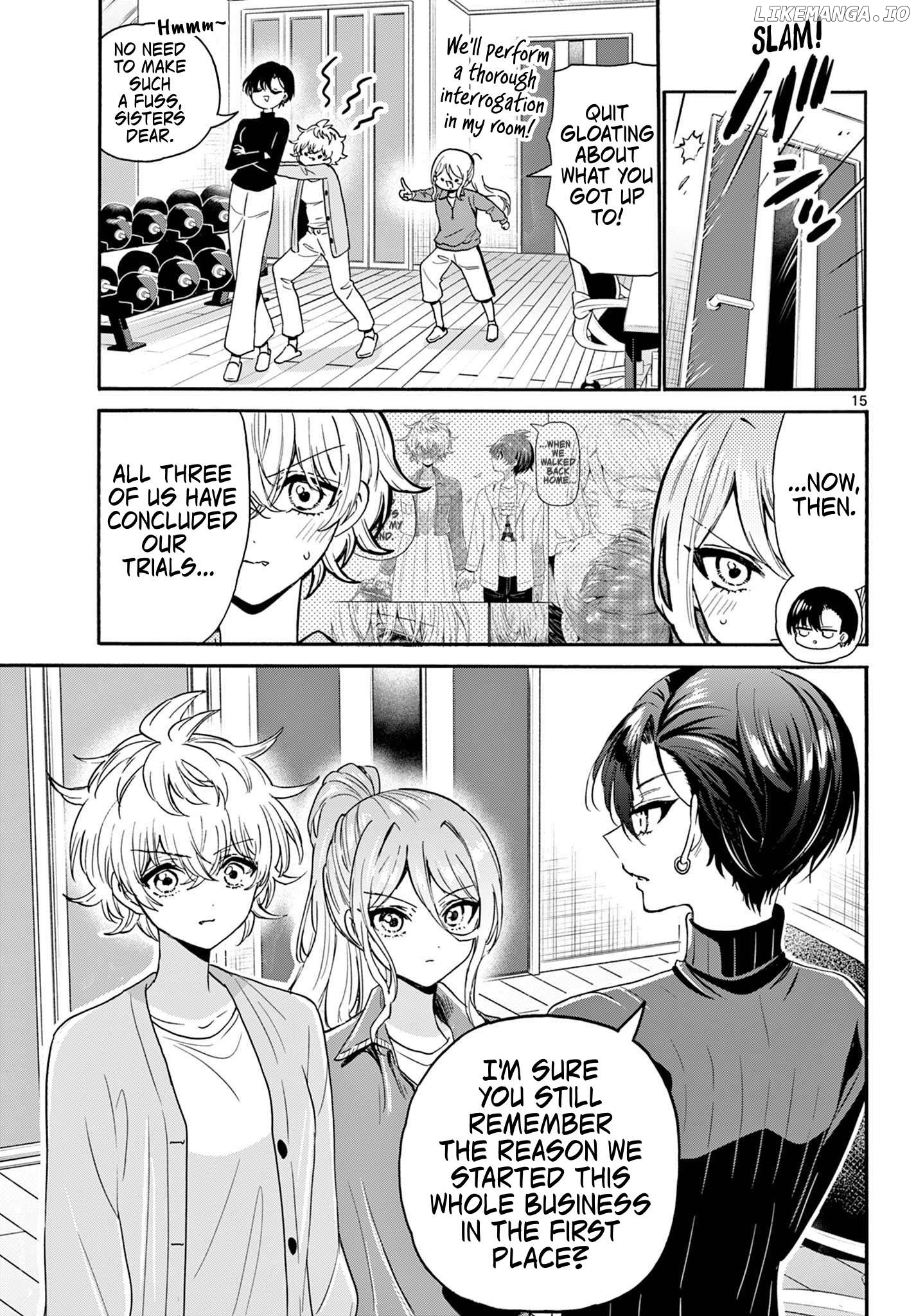 Mikadono Sanshimai Wa Angai, Choroi Chapter 153 - page 15
