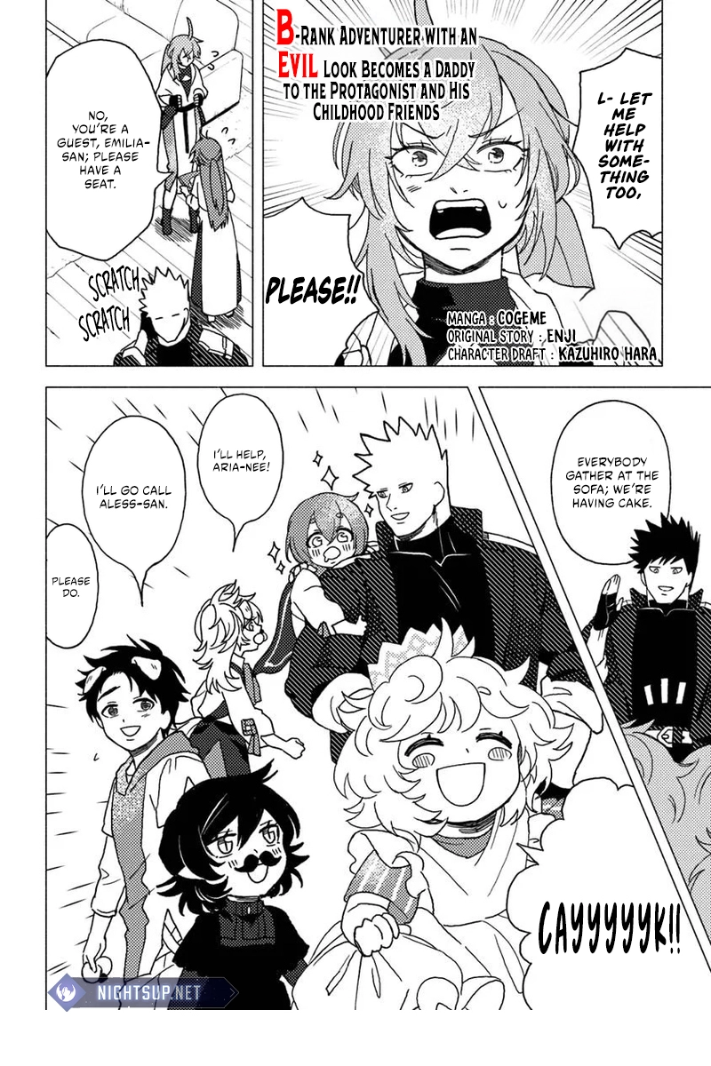 Akuninzura Shita B-Kyuu Boukensha - Shujinkou To Sono Osananajimi-Tachi No Papa Ni Naru Chapter 14.2 - page 2