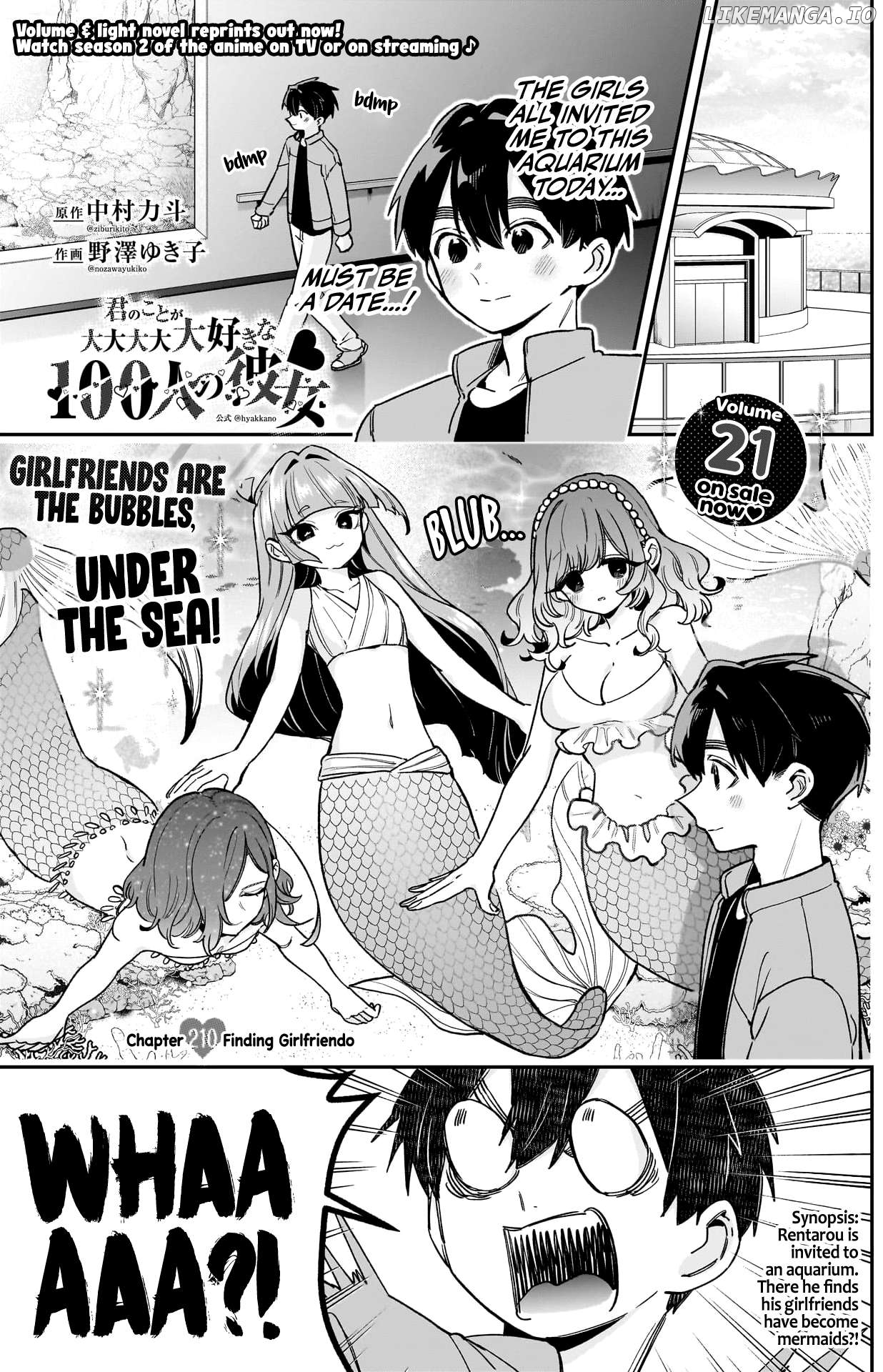 The 100 Girlfriends Who Really, Really, Really, Really, Really Love You Chapter 210 - page 2