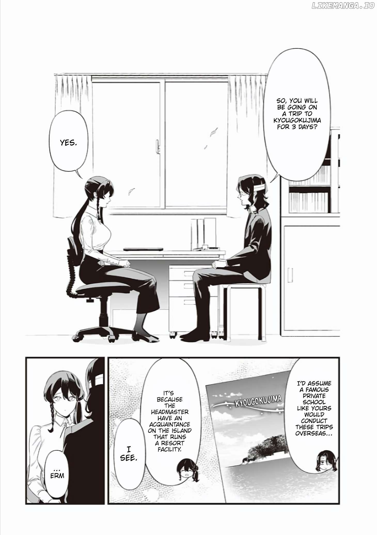 Maria No Danzai Chapter 43 - page 8