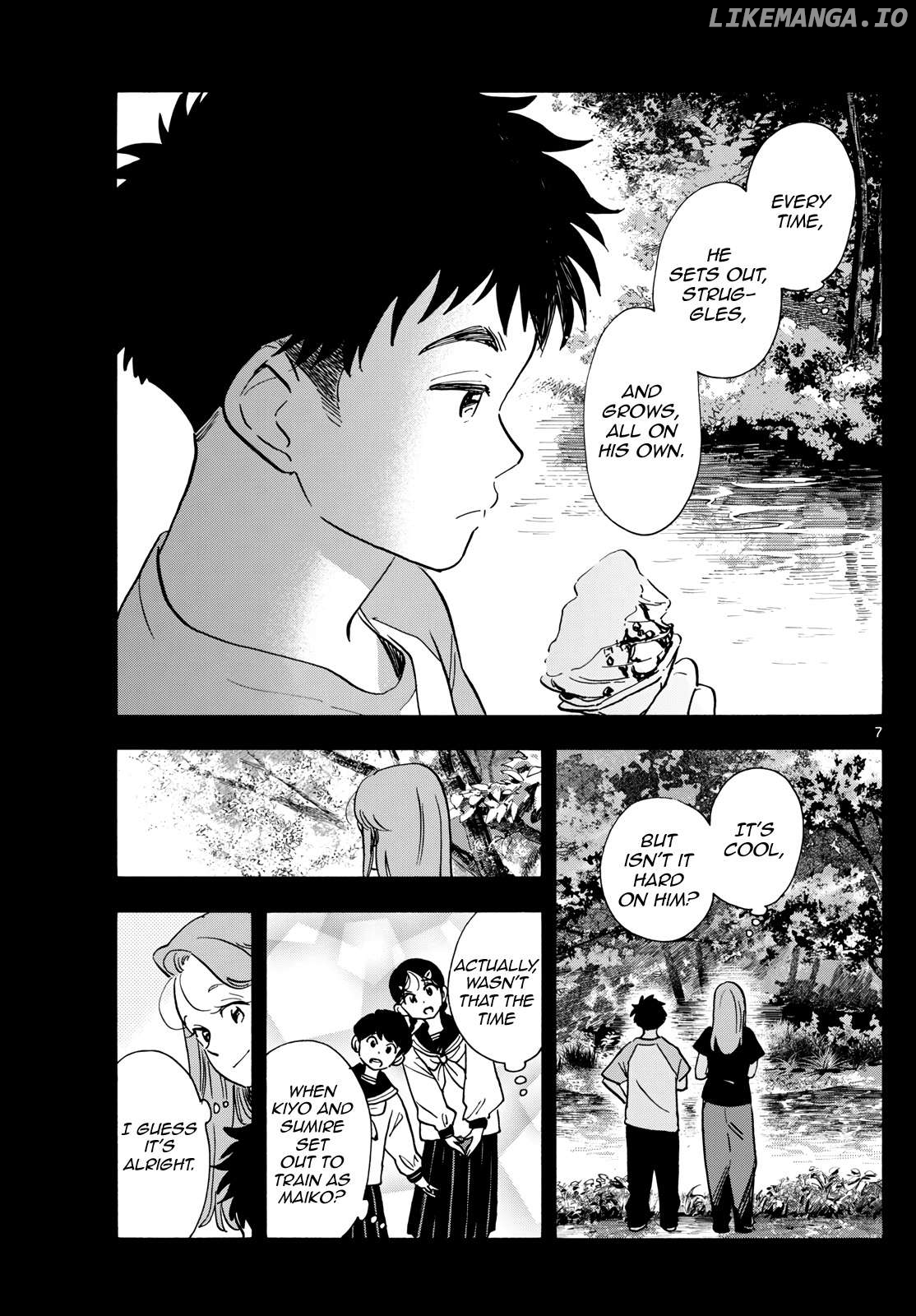 Kiyo in Kyoto: From the Maiko House Chapter 312 - page 7