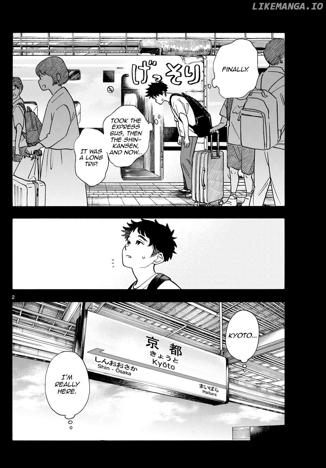 Kiyo in Kyoto: From the Maiko House Chapter 313 - page 2