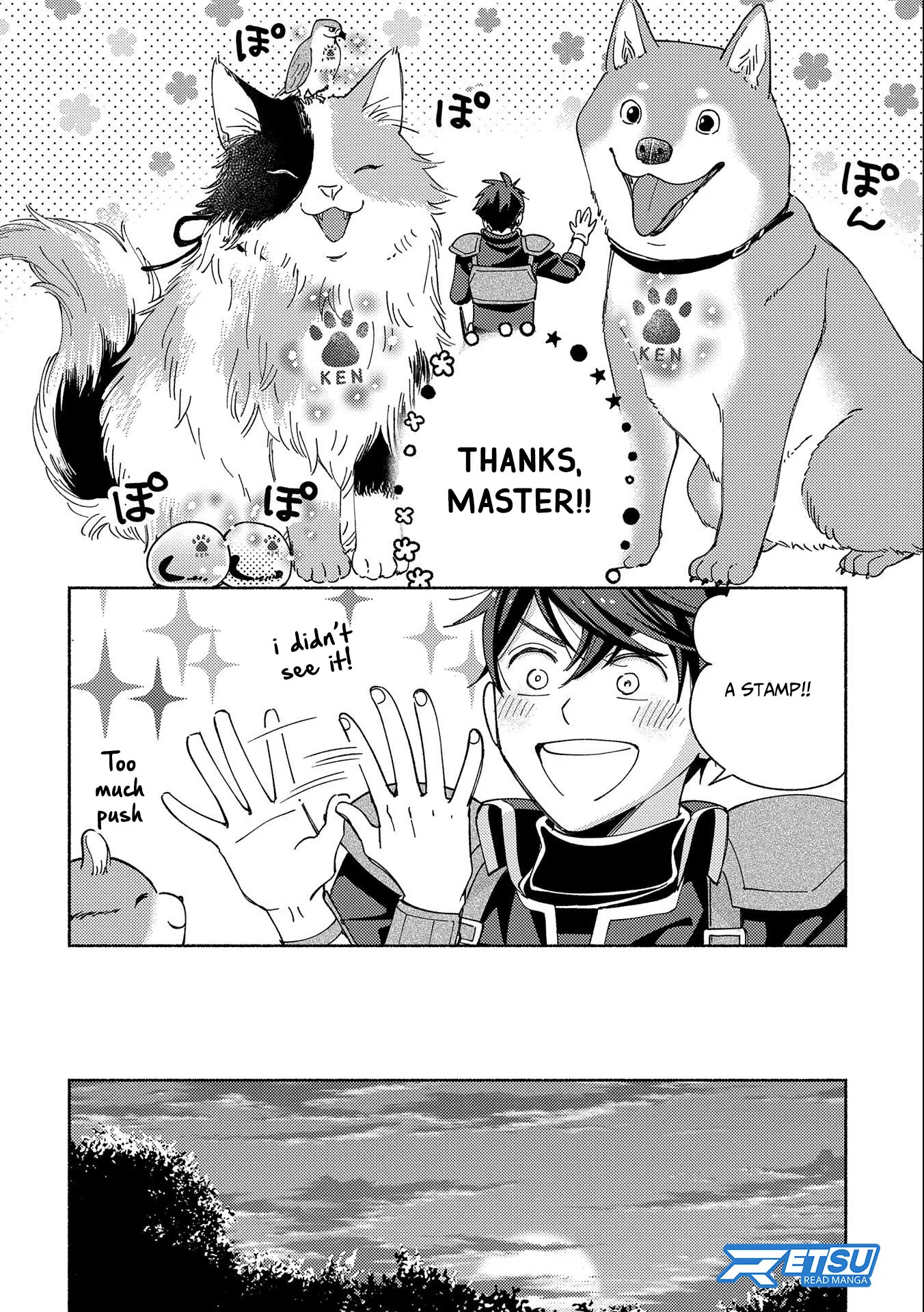 Mofumofu To Mukumuku To Isekai Hyouryuu Seikatsu Chapter 2.2 - page 9