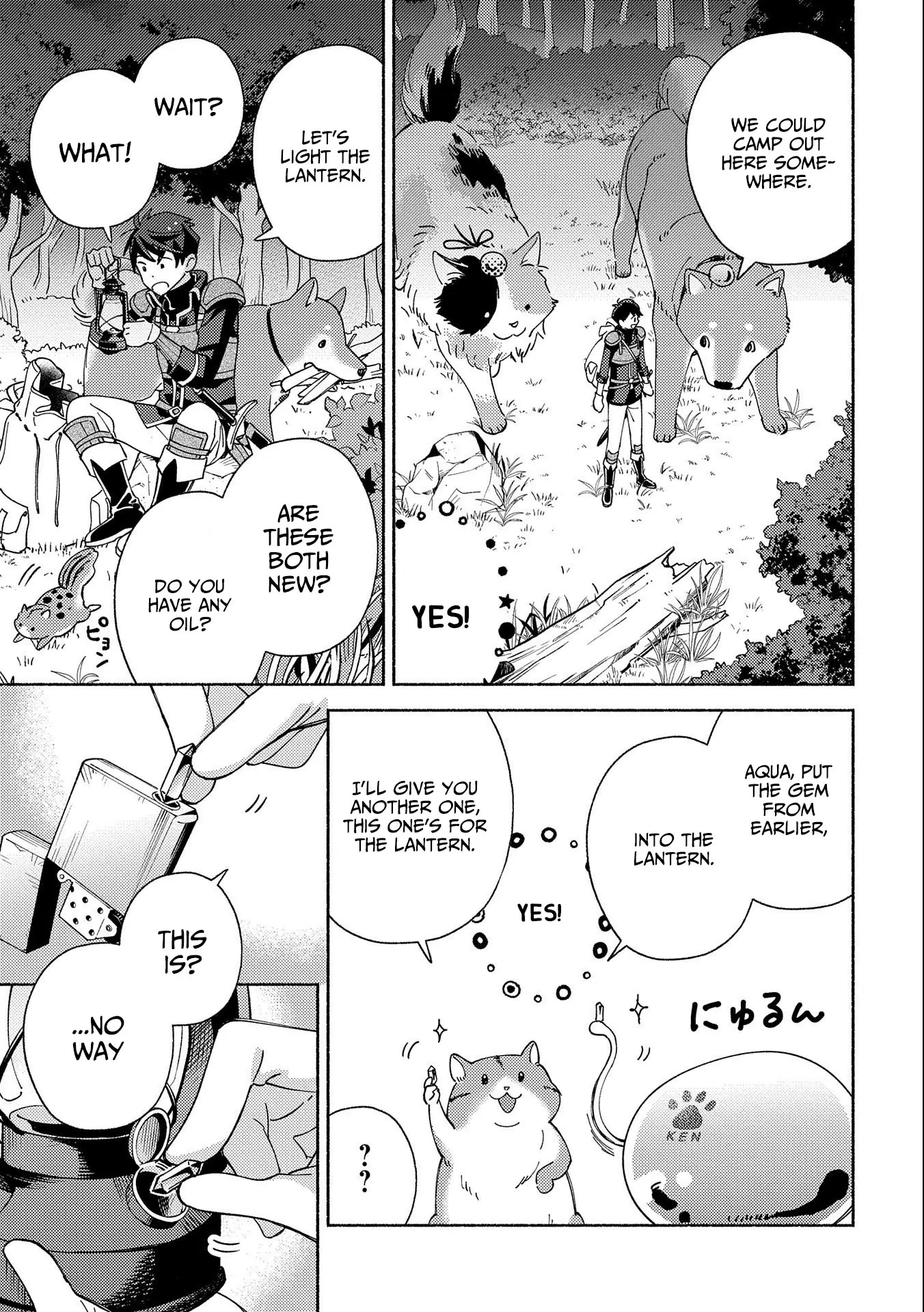 Mofumofu To Mukumuku To Isekai Hyouryuu Seikatsu Chapter 2.2 - page 10