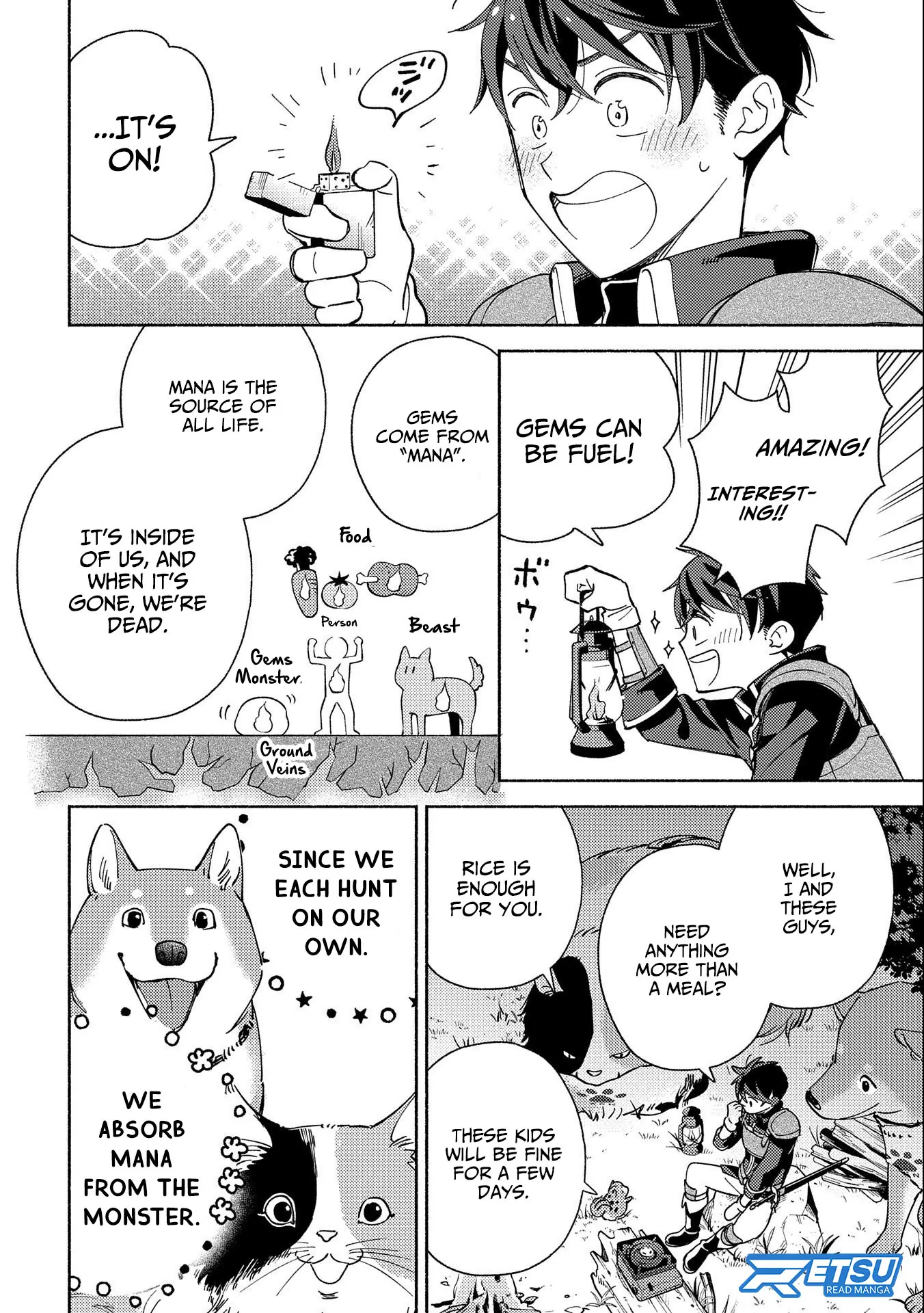 Mofumofu To Mukumuku To Isekai Hyouryuu Seikatsu Chapter 2.2 - page 11