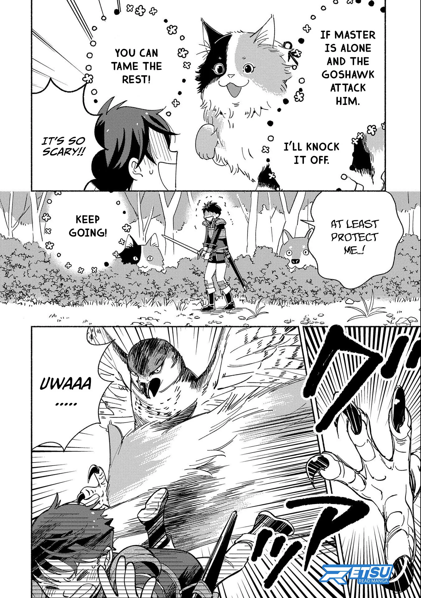 Mofumofu To Mukumuku To Isekai Hyouryuu Seikatsu Chapter 2.2 - page 3