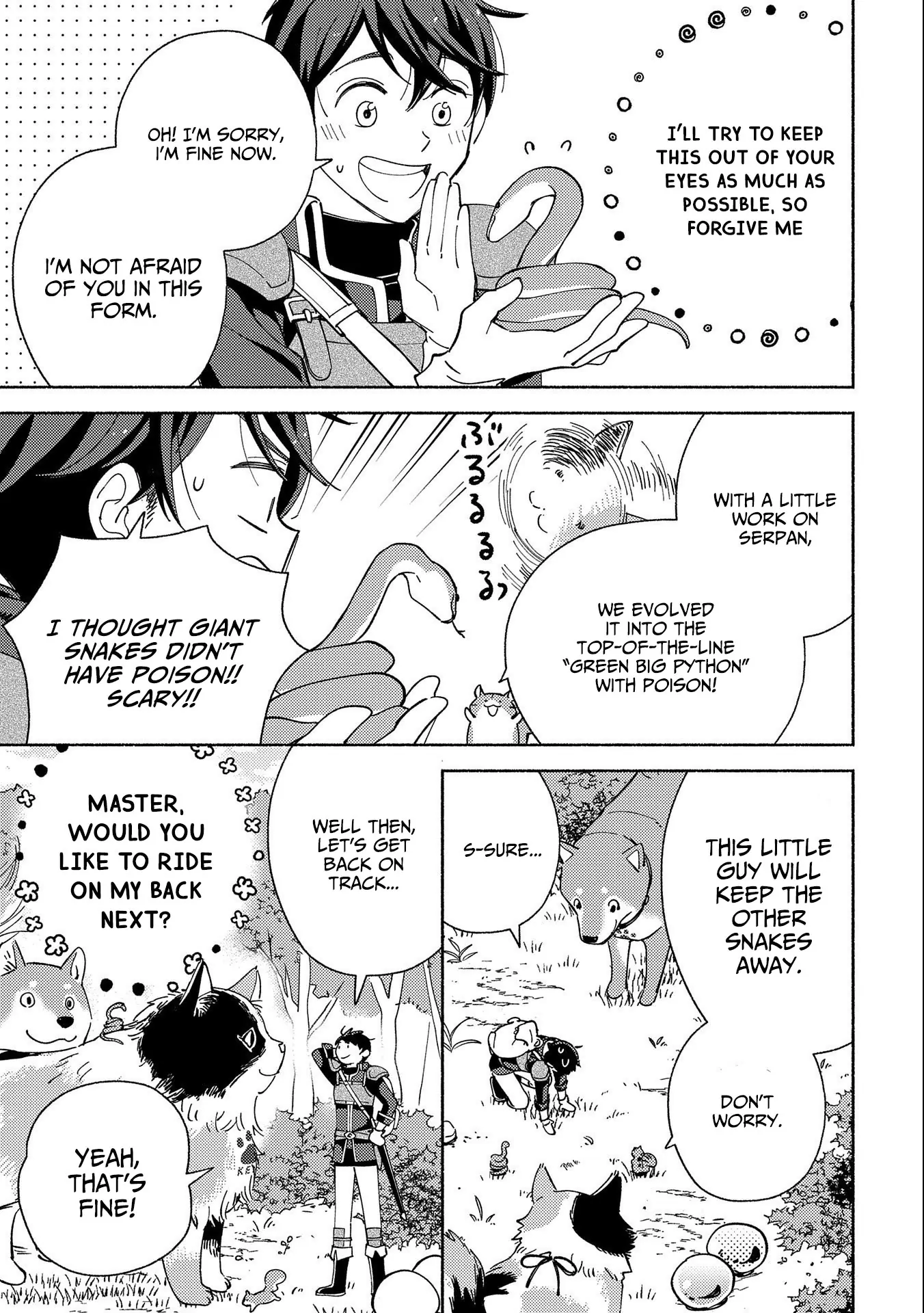 Mofumofu To Mukumuku To Isekai Hyouryuu Seikatsu Chapter 2.3 - page 11
