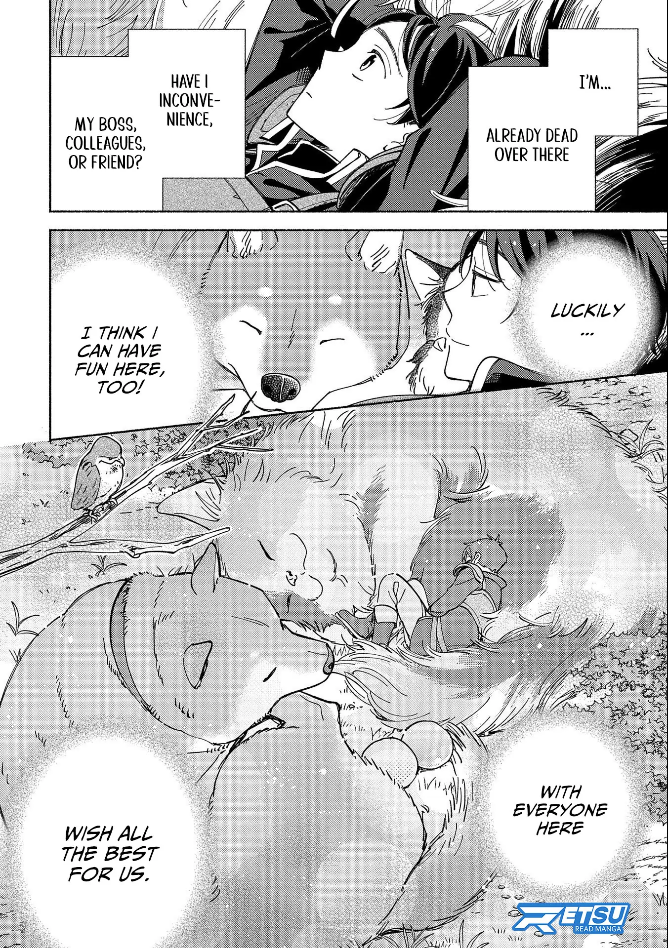 Mofumofu To Mukumuku To Isekai Hyouryuu Seikatsu Chapter 2.3 - page 4