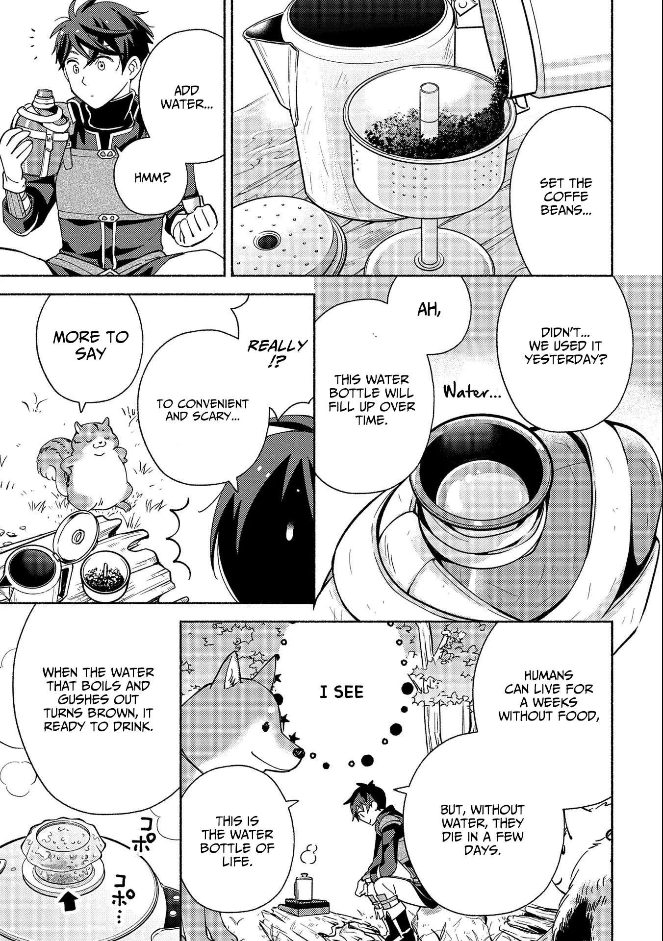 Mofumofu To Mukumuku To Isekai Hyouryuu Seikatsu Chapter 2.3 - page 7