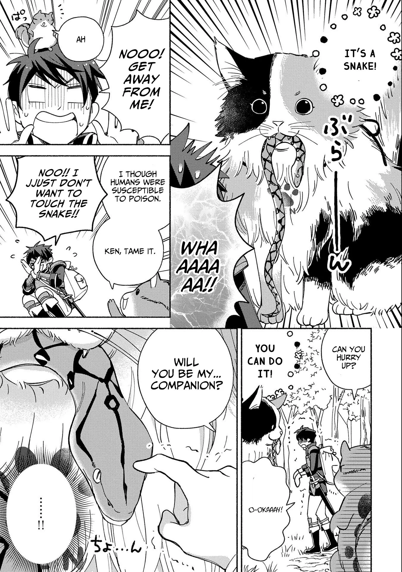 Mofumofu To Mukumuku To Isekai Hyouryuu Seikatsu Chapter 2.3 - page 9