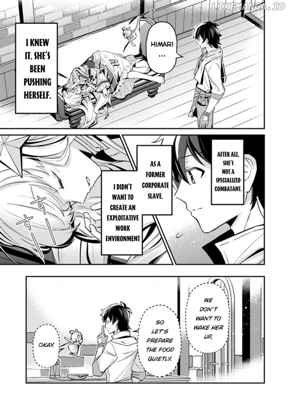 Tensei Shachiku No Cheat Saien – Ban’nou Skill To Benri Na Tsukaima Yousei Wo Kushishitetara, Kidzukeba Tairiku Ichi No Seisan Kyoten Ga Dekiteita Chapter 9 - page 24