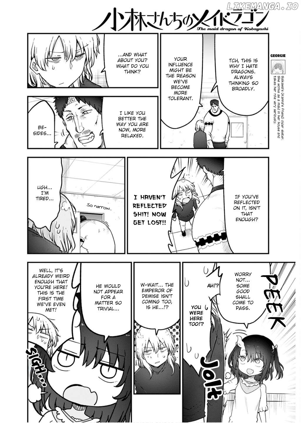 Kobayashi-San Chi No Maid Dragon Chapter 157 - page 8