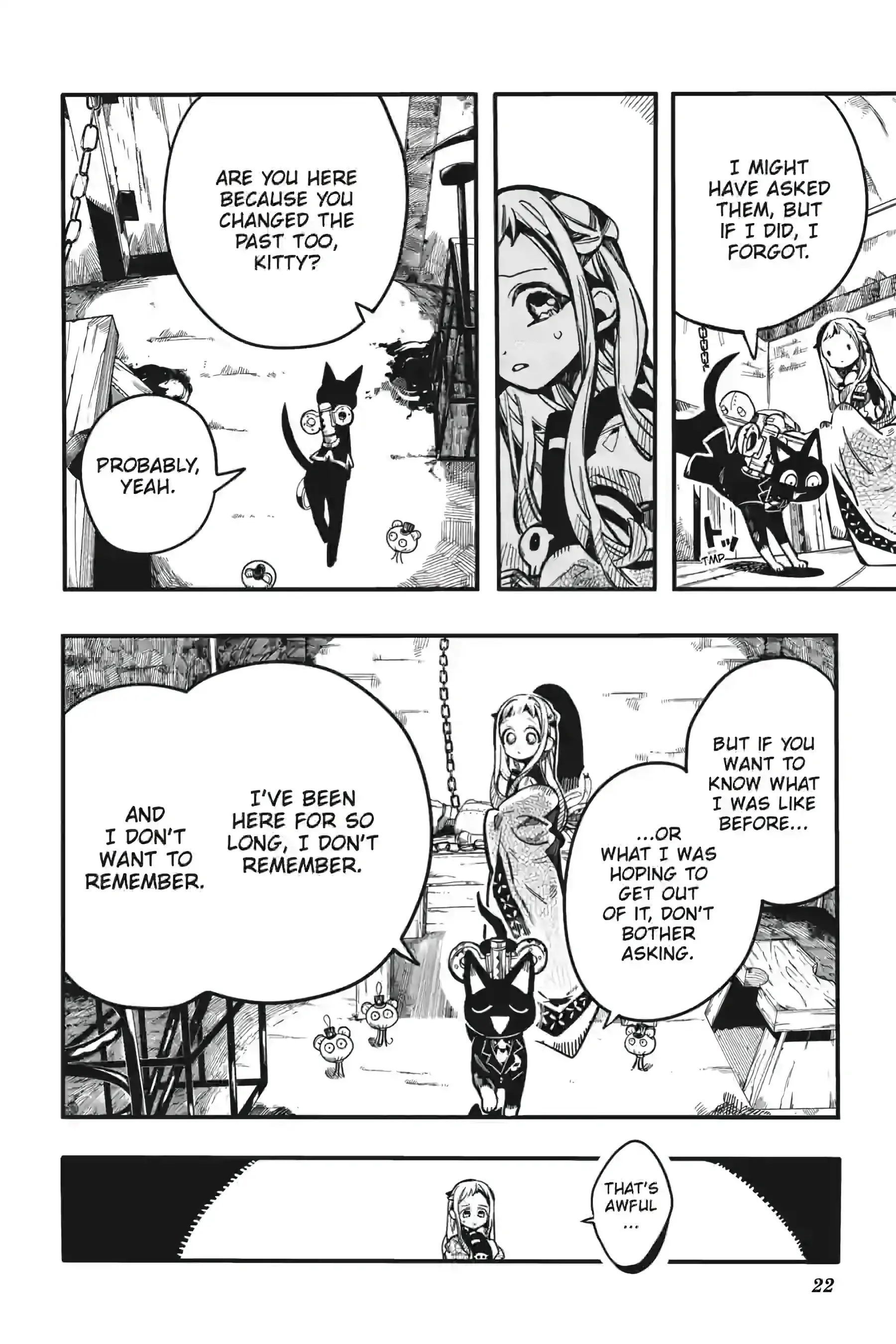 Jibaku Shounen Hanako-Kun Chapter 124 - page 22