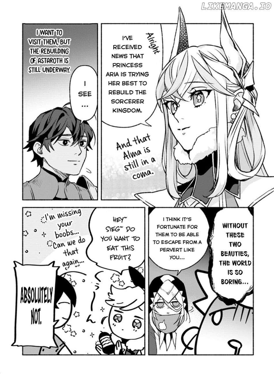 Sono Monban, Saikyou Nitsuki Tsuihou Sareta Bougyo Ryoku 9999 No Senshi, Outo No Monban Toshite Musou Suru Chapter 34.2 - page 2