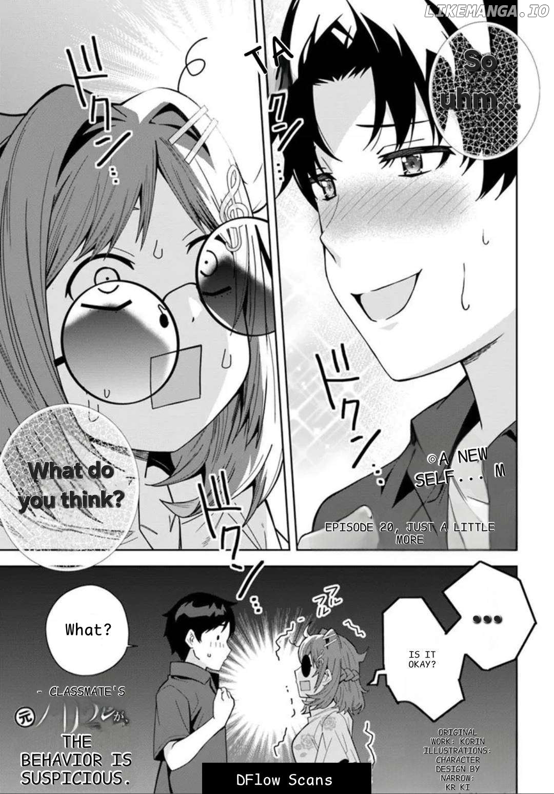 Classmate No Moto Idol Ga, Tonikaku Kyodou Fushin Nan Desu Chapter 20 - page 1