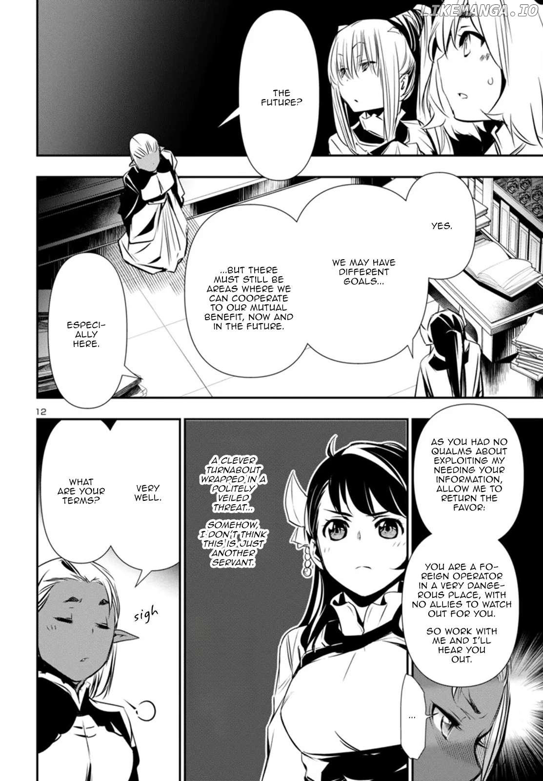 Shinju no Nectar Chapter 94 - page 12