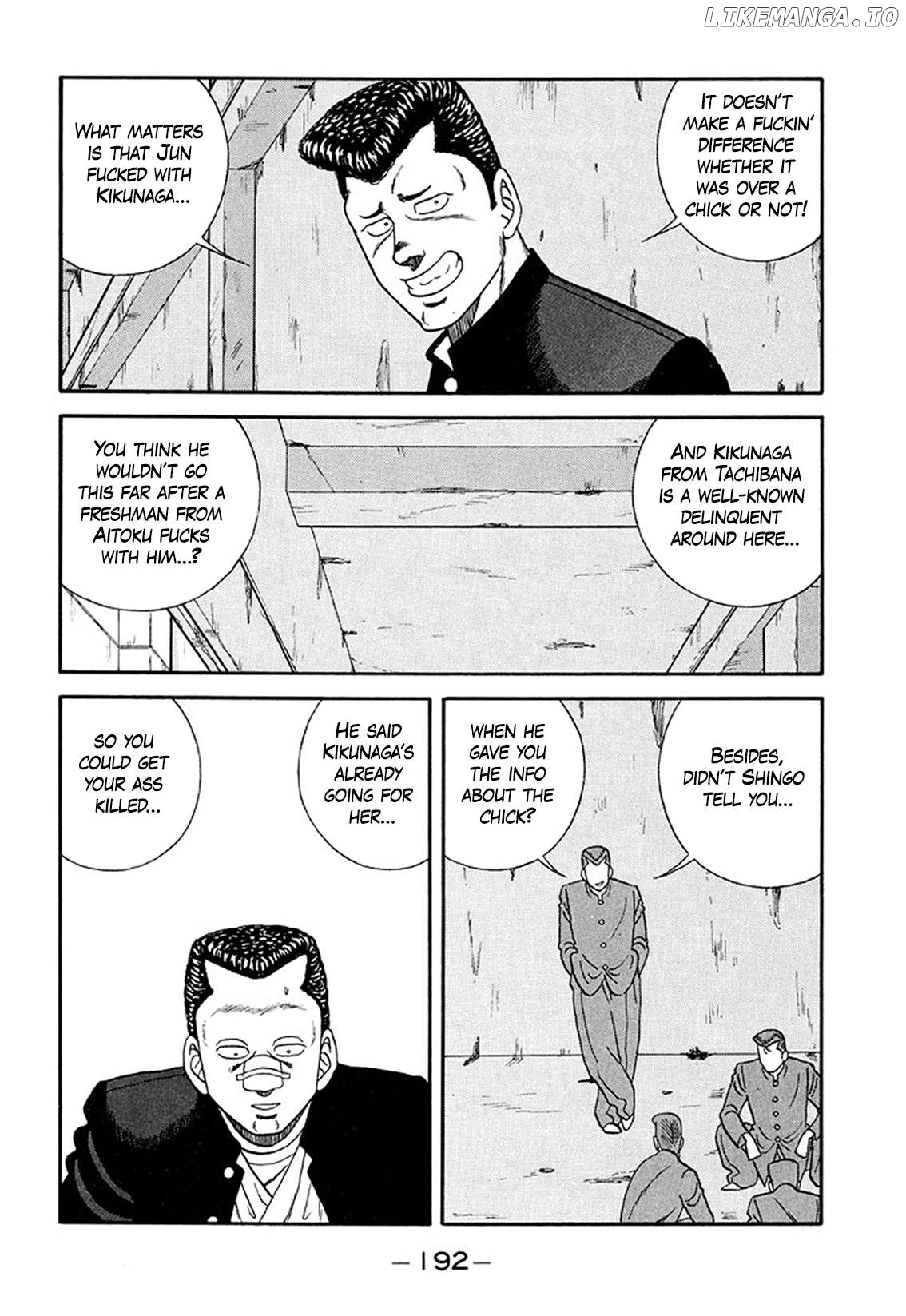Be-Bop-Highschool Chapter 211 - page 20