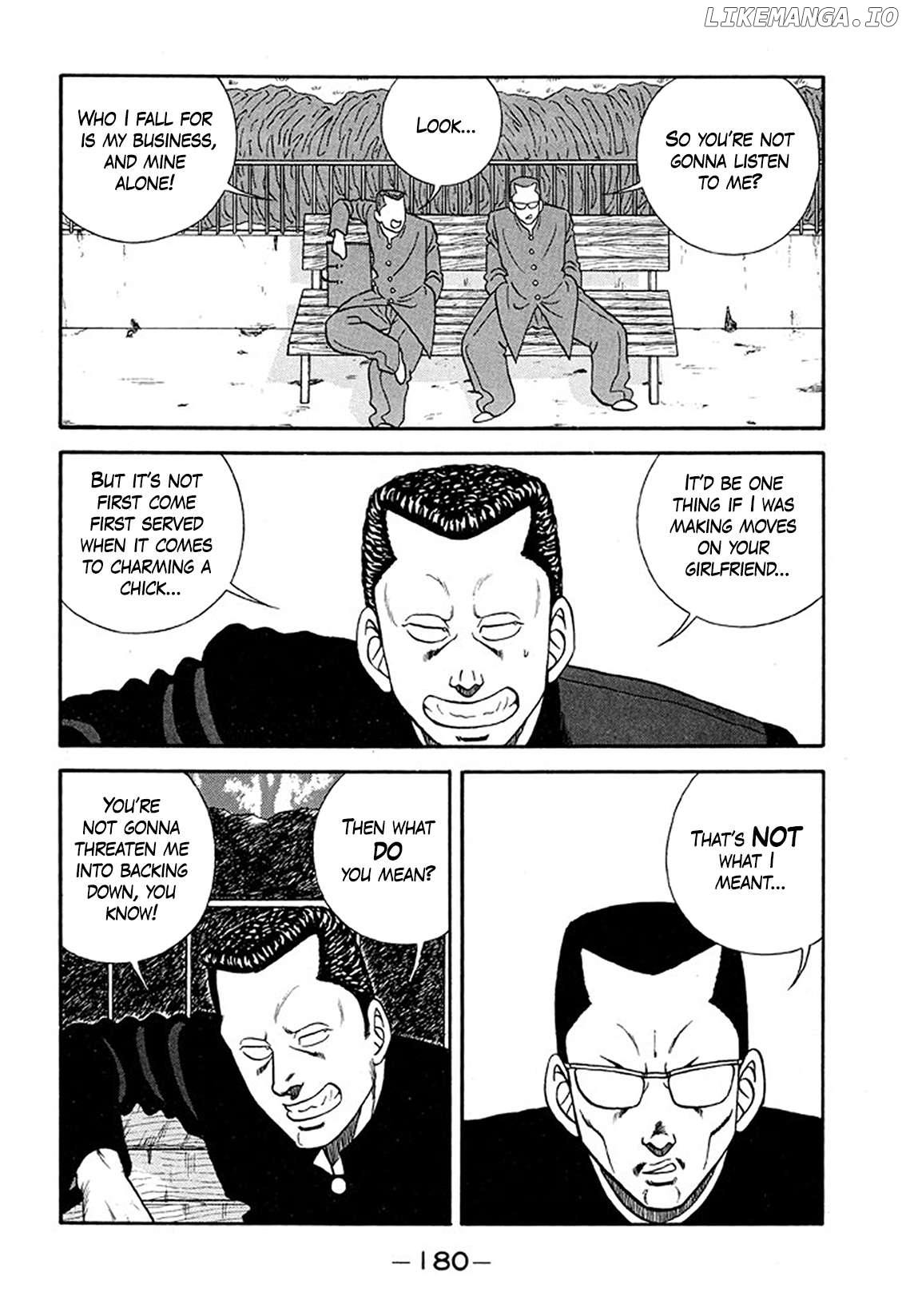 Be-Bop-Highschool Chapter 211 - page 8
