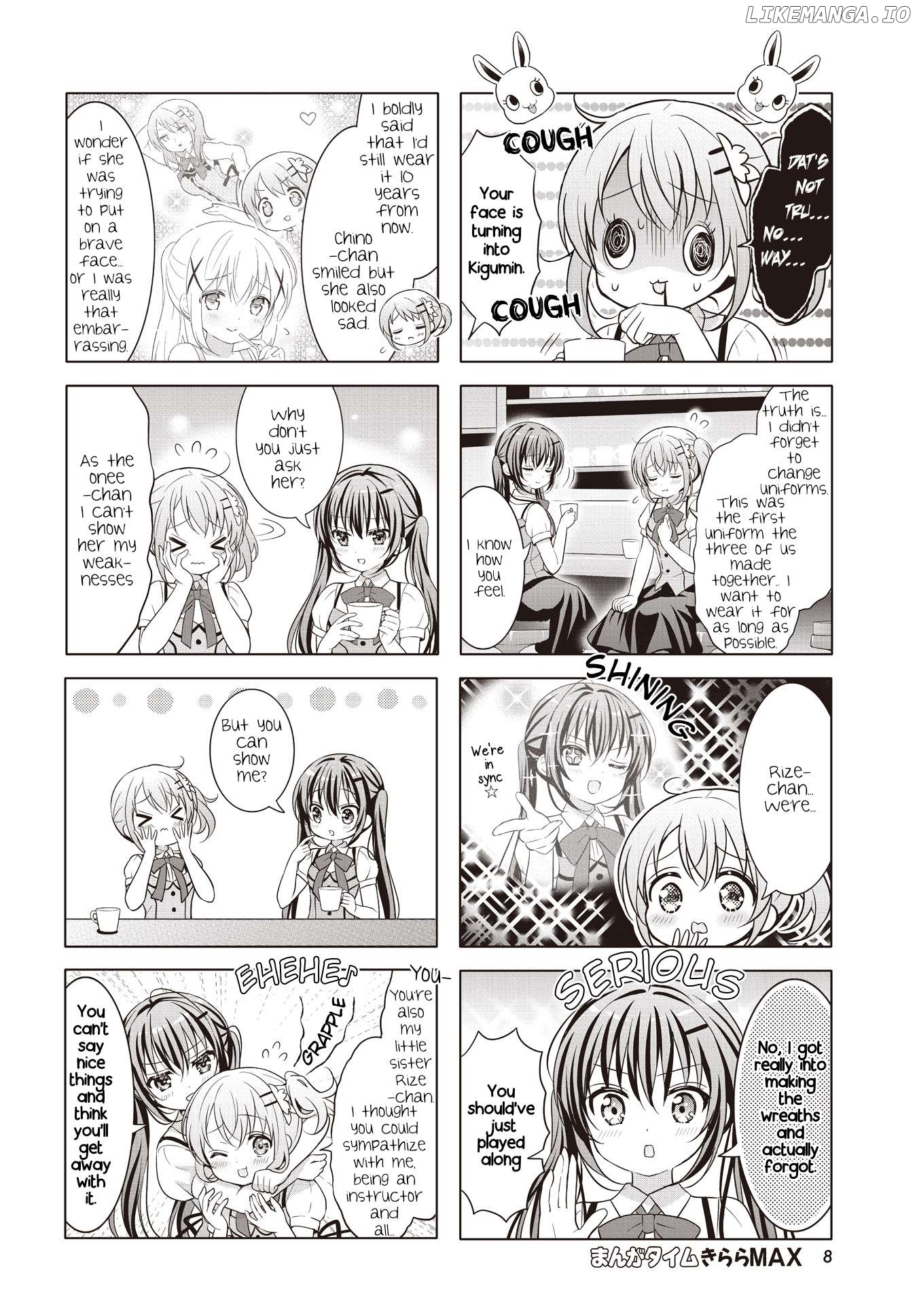 Gochuumon wa Usagi Desu ka? Chapter 173 - page 4