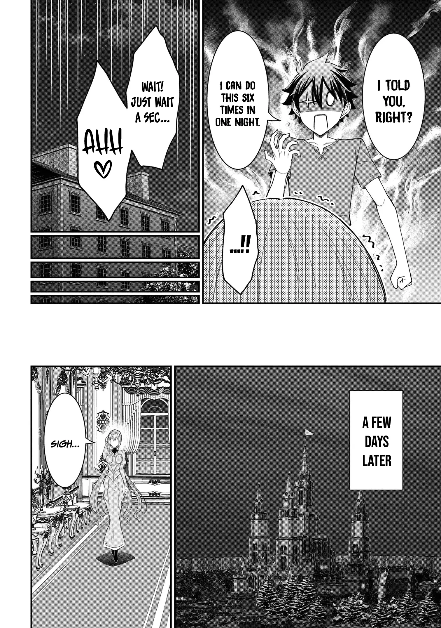 Kuro no Senki II: Isekai Teni Shita Boku ga Saikyou na no wa Bed no Ue dake no You desu Chapter 10.2 - page 16