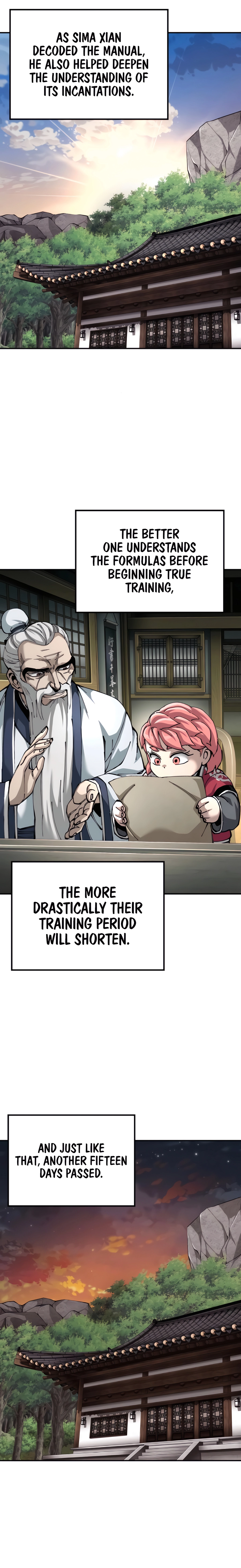 Warrior Grandpa and Grandmaster daughter Chapter 85 - page 15