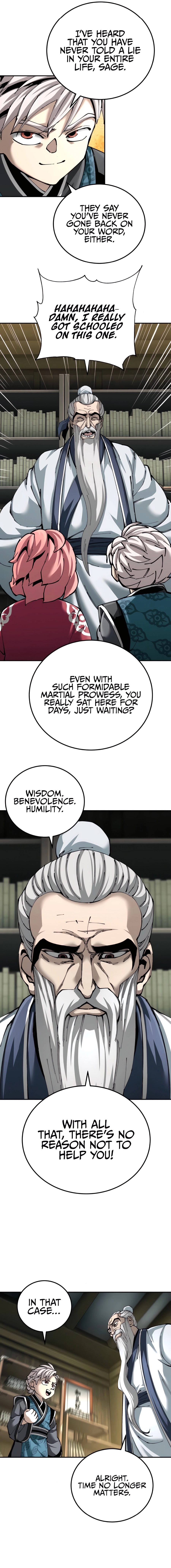 Warrior Grandpa and Grandmaster daughter Chapter 85 - page 8