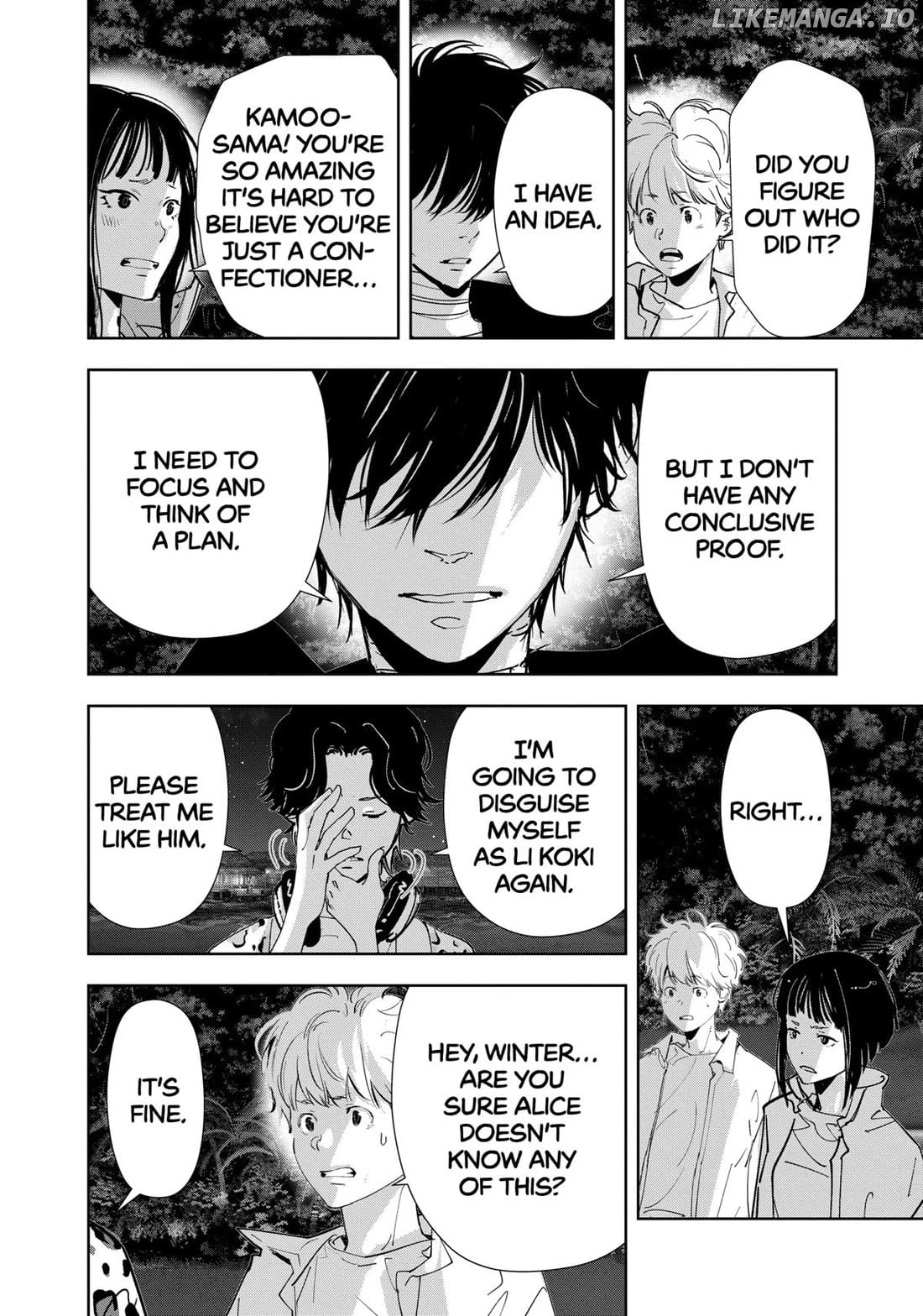 Kamonohashi Ron no Kindan Suiri Chapter 159 - page 8
