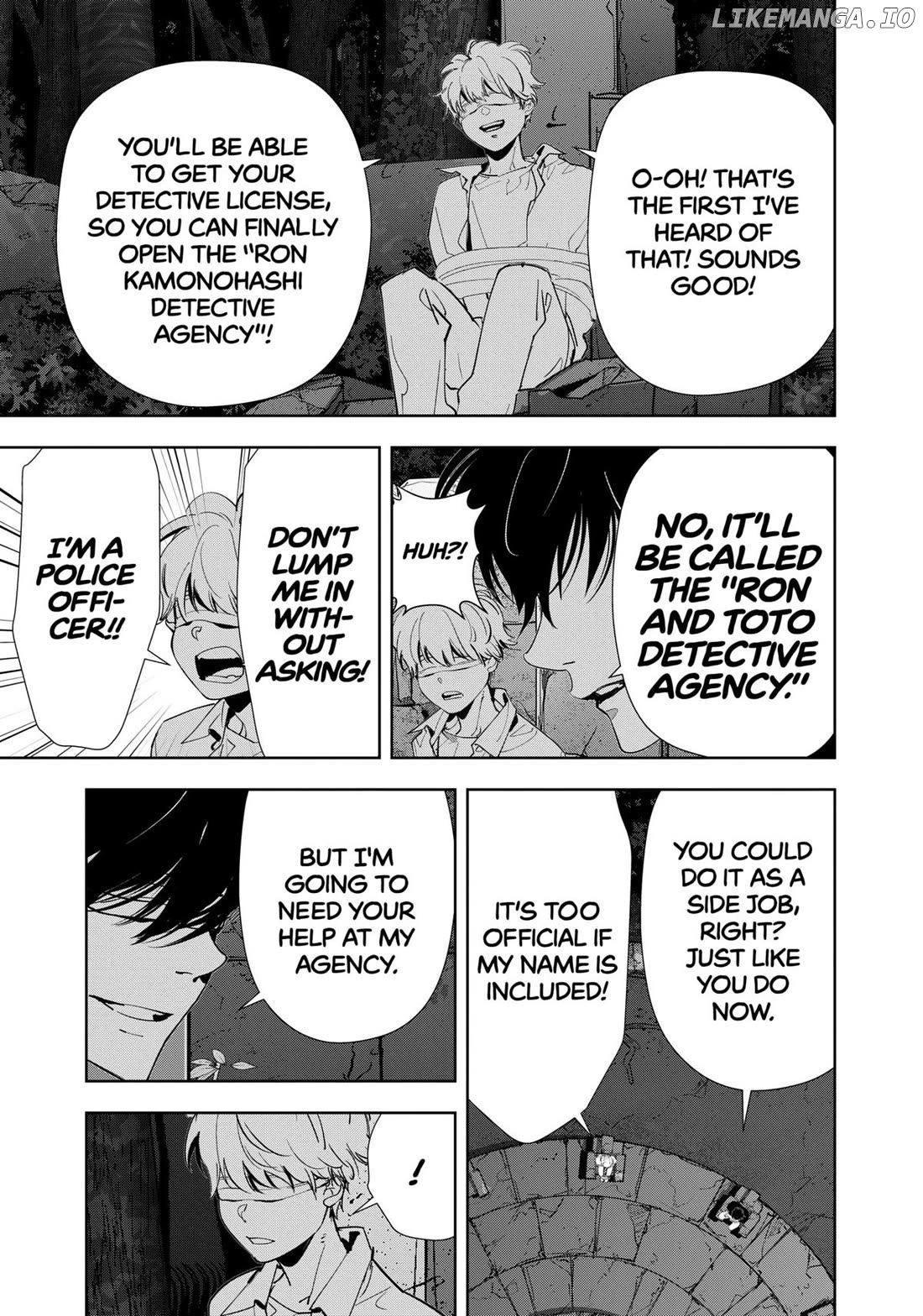 Kamonohashi Ron no Kindan Suiri Chapter 160 - page 5