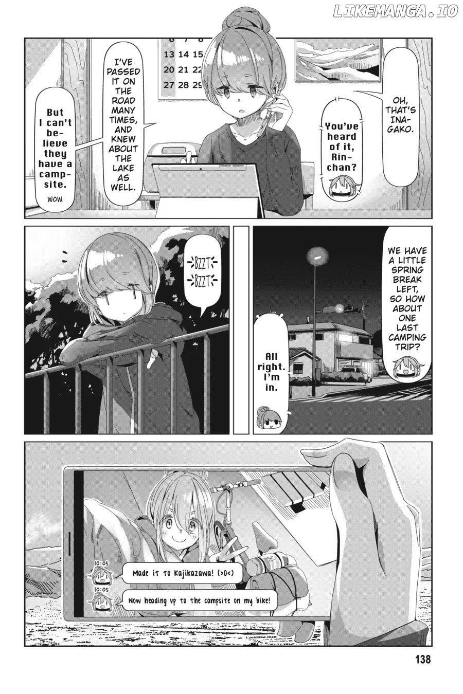 Yurucamp - Manga Chapter 92.5 - page 6