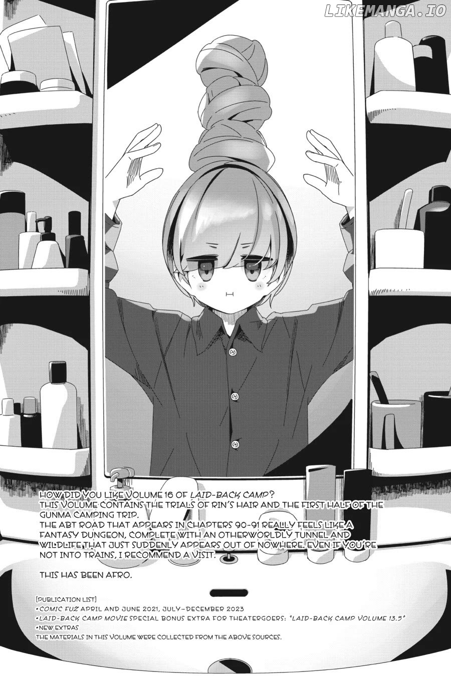Yurucamp - Manga Chapter 92.6 - page 5