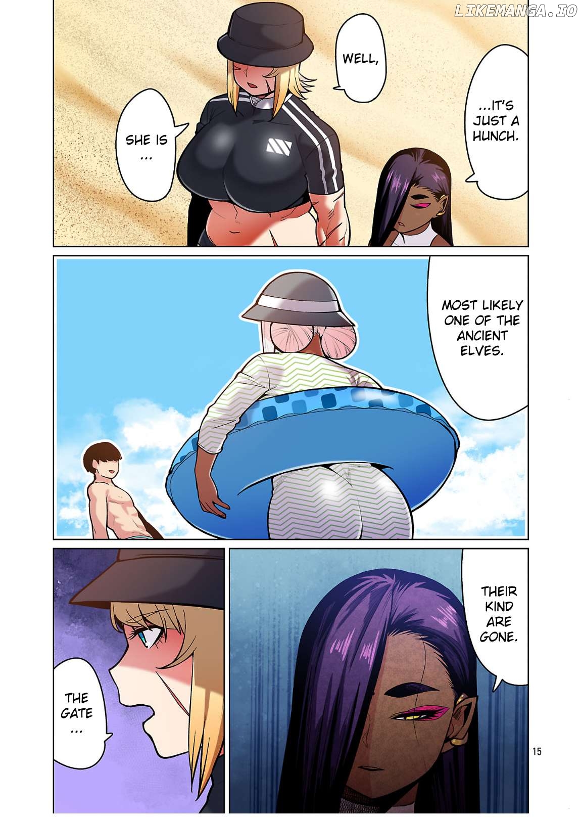 Shin Elf-san wa Yaserarenai. Chapter 21 - page 16