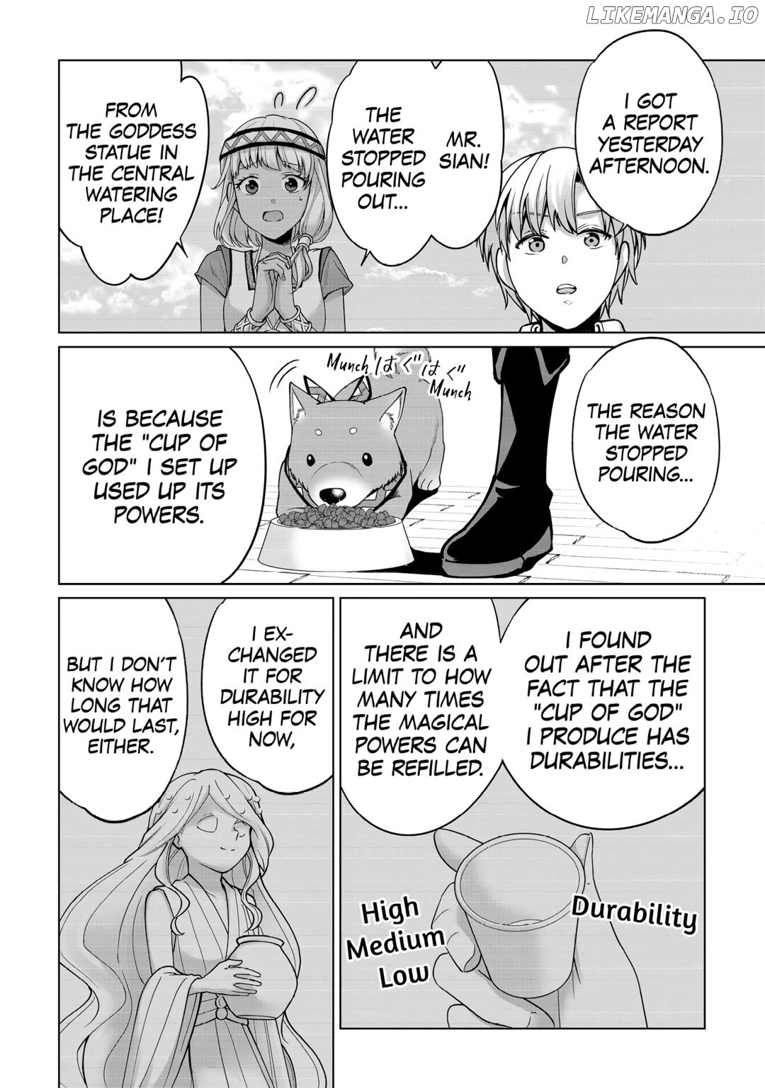 After Receiving the Sacred Item “Cup” That Can Only Produce Water, I Decided To Live Freely in Barren Land Chapter 24 - page 2