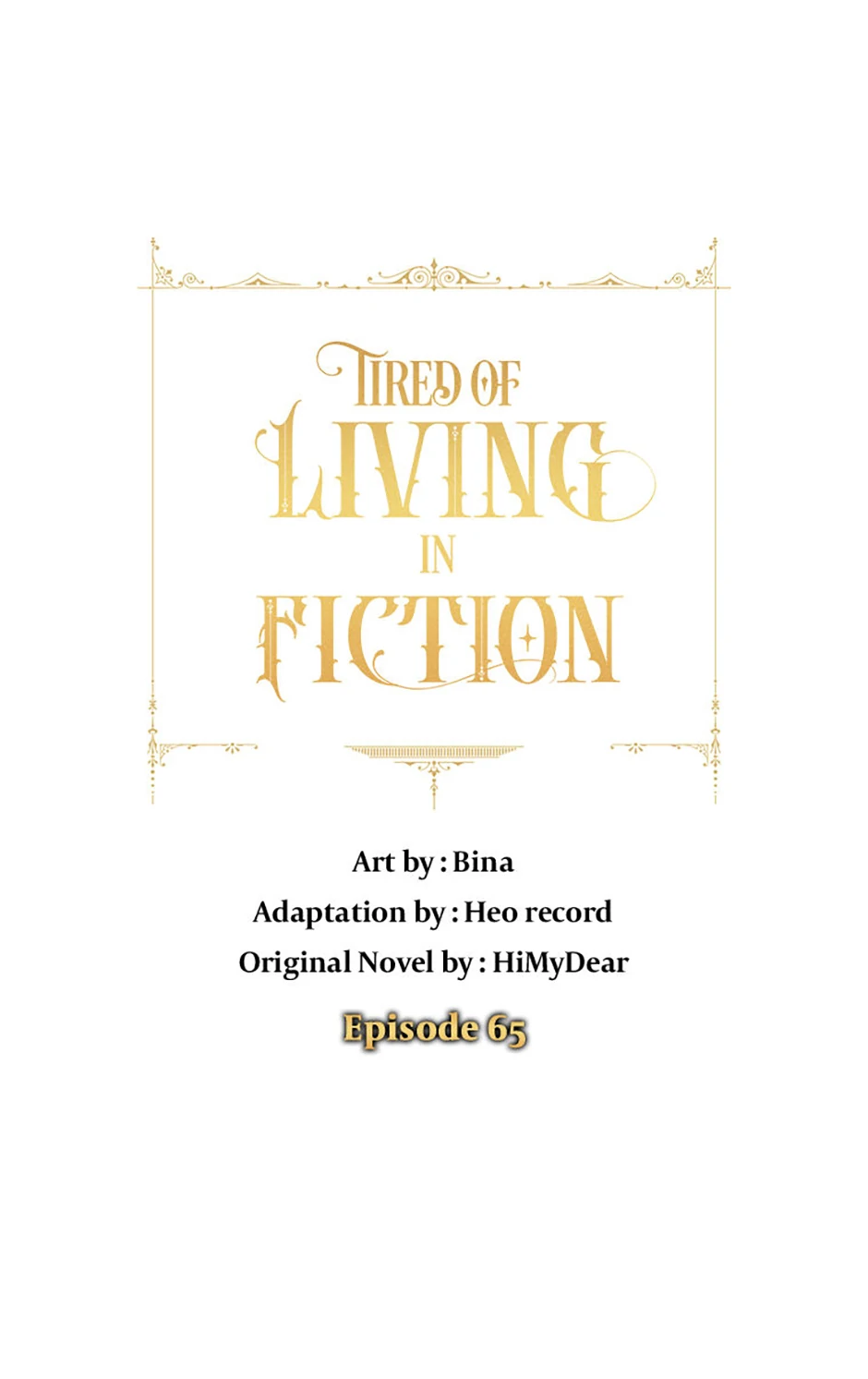 Tired of Living in Fiction Chapter 65 - page 19