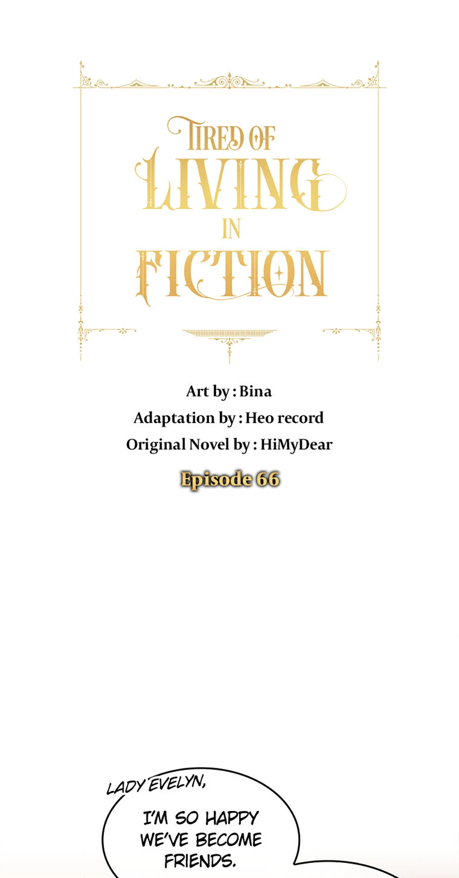 Tired of Living in Fiction Chapter 66 - page 12