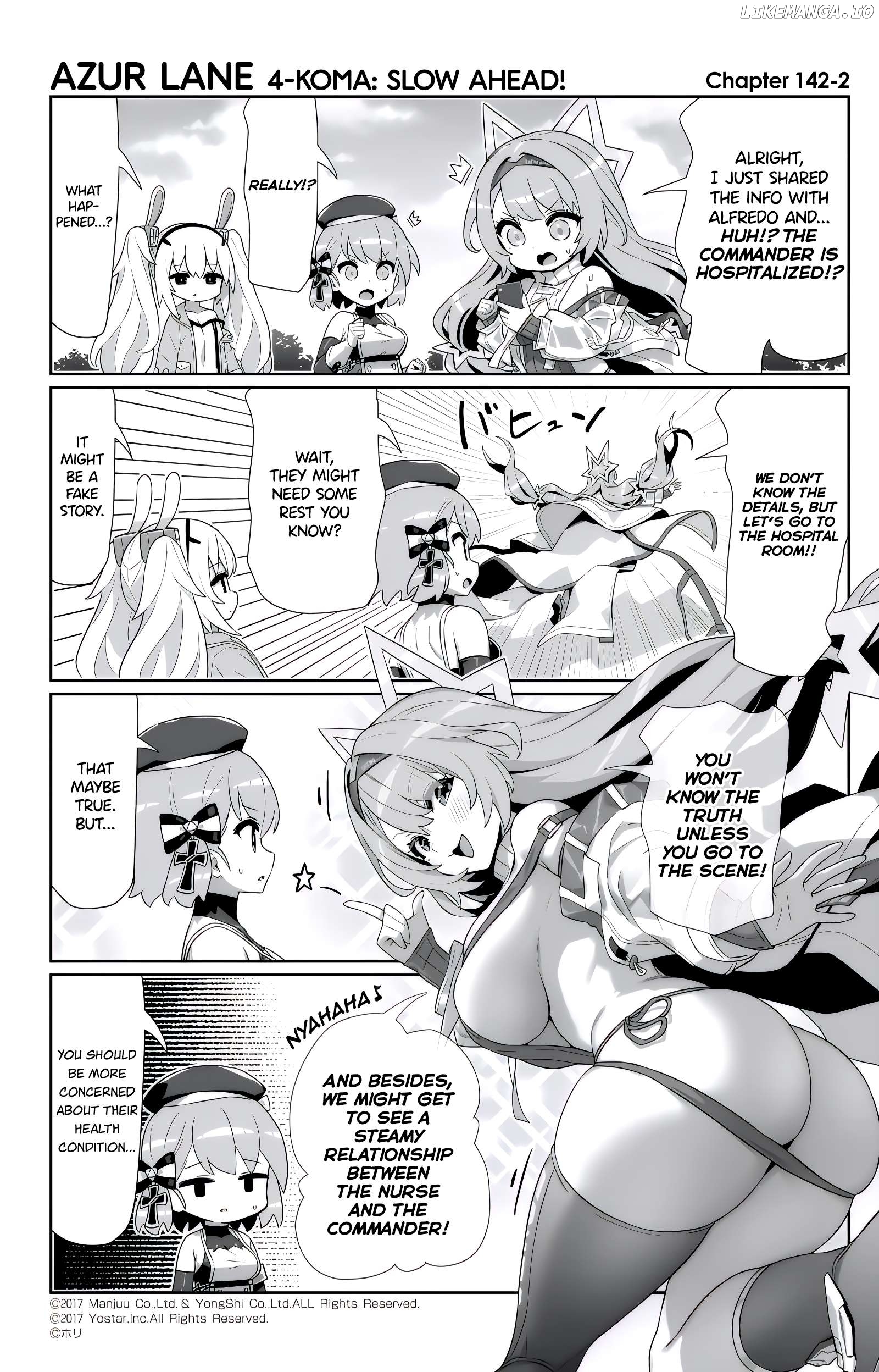 Azur Lane 4-Koma: Slow Ahead Chapter 142 - page 2