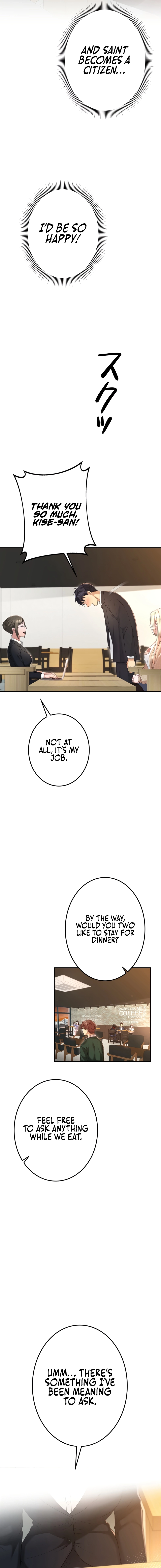 Living in a single room with a Saintess Chapter 12 - page 9