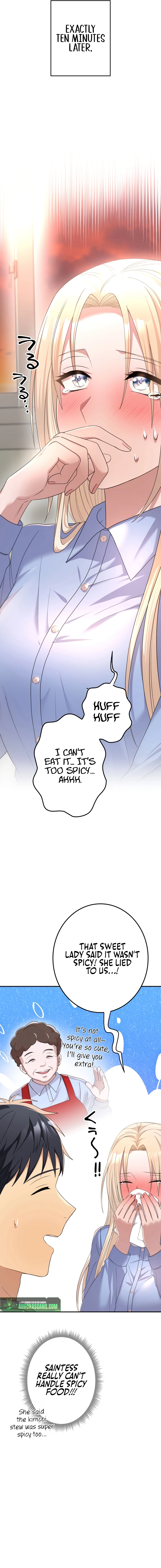 Living in a single room with a Saintess Chapter 13 - page 17