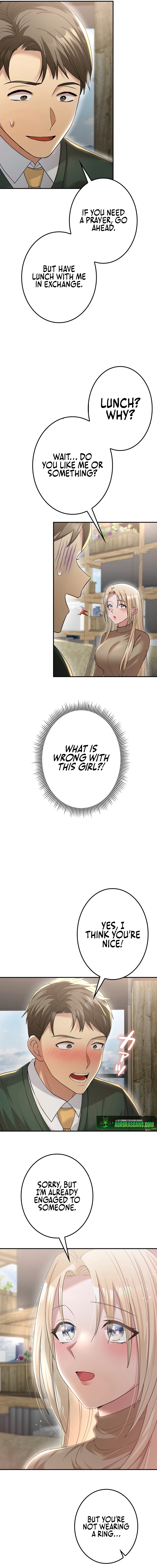 Living in a single room with a Saintess Chapter 14 - page 17