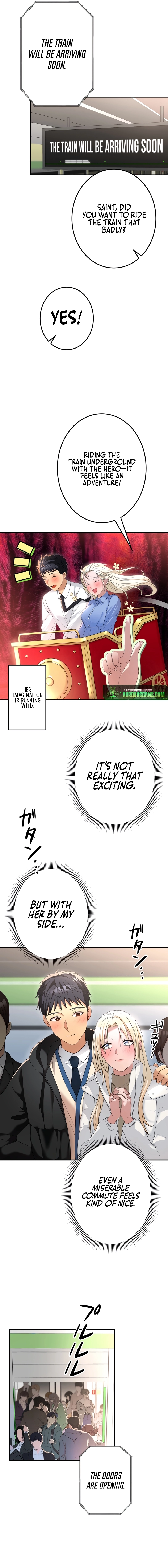 Living in a single room with a Saintess Chapter 14 - page 9