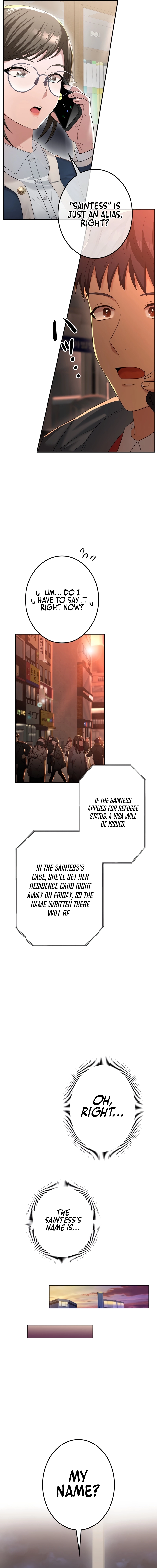 Living in a single room with a Saintess Chapter 15 - page 7