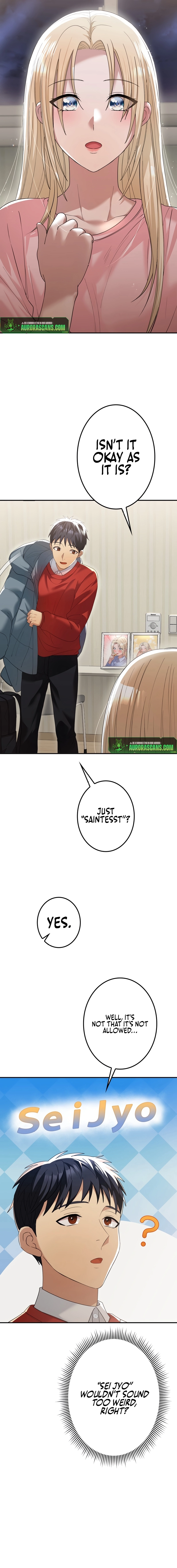 Living in a single room with a Saintess Chapter 15 - page 8